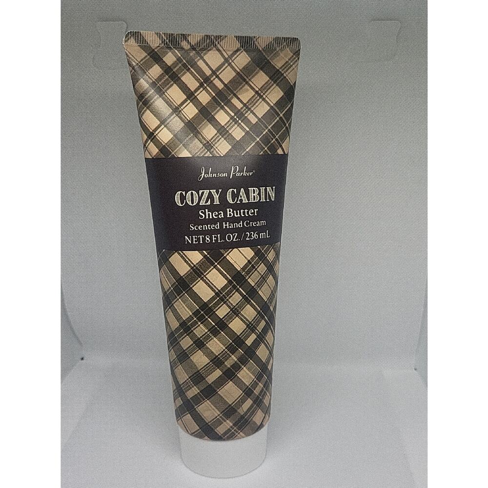 Johnson Parker Cozy Cabin Shea Butter Hand Cream - Brown Plaid